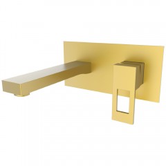 Смеситель для раковины встраиваемый Felice 0735 oro opaco