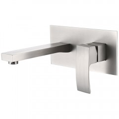 Смеситель для раковины встраиваемый Felice 1035 nichel