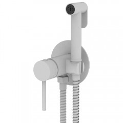 Смеситель с гигиеническим душем встраиваемый Felice 2515 bianco opaco