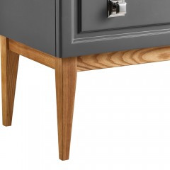 Комплект мебели ASB-Woodline Каталина 80 grey