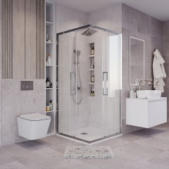 Душевое ограждение Grossman Cosmo 300.K33.02.9090.10.00