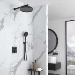 Душевая система встраиваемая Vincea Inspire VSFW-3I21MT2MB термостат