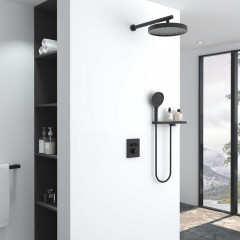 Душевая система встраиваемая Vincea Inspire VSFW-3I21MT2RMB термостат