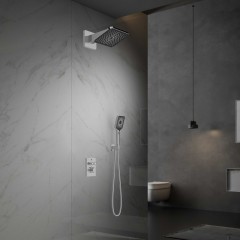 Душевая система встраиваемая Vincea Inspire VSFW-3I21MT4CH термостат
