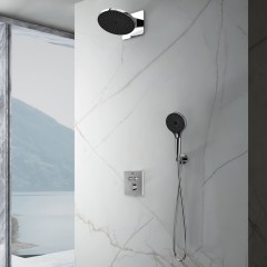 Душевая система встраиваемая Vincea Inspire VSFW-3I21MT5CH термостат