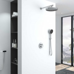 Душевая система встраиваемая Vincea Inspire VSFW-3I22MT2CH термостат