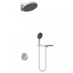 Душевая система встраиваемая Vincea Inspire VSFW-3I22MT3RCH термостат