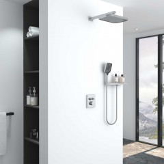 Душевая система встраиваемая Vincea Inspire VSFW-321MT1RCH термостат