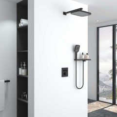 Душевая система встраиваемая Vincea Inspire VSFW-321MT1RMB термостат