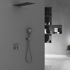 Душевая система встраиваемая Vincea Inspire VSFW-401TGM термостат