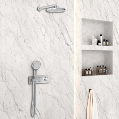 Душевая система встраиваемая Vincea Inspire VSFW-422T2CH термостат
