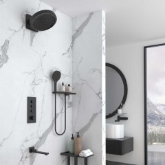 Душевая система встраиваемая Vincea Inspire VSFW-433TI3RMB термостат