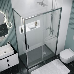 Душевое ограждение Grossman Style 120.K33.05.1380.10.00