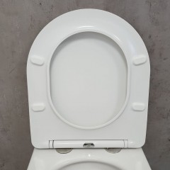 Инсталляция Grohe 38971000+ кнопка смыва Even 38966SH0 белый глянец + унитаз Bloomix Trend 3.0 AD1203T/UF1 безободковый торнадо с сиденьем