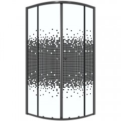 Душевое ограждение Niagara Eco NG-1003-14BLACK