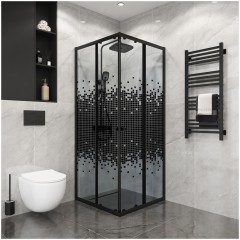 Душевое ограждение Niagara Eco NG-1009-14QBLACK