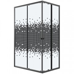 Душевое ограждение Niagara Eco NG-1012-14QBLACK