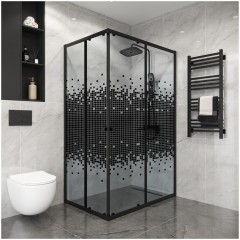 Душевое ограждение Niagara Eco NG-1018-14QBLACK