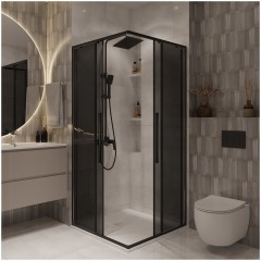 Душевое ограждение Niagara Nova NG-2822-34BLACK