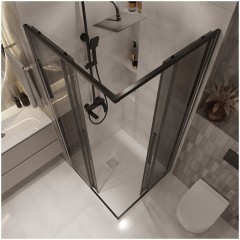 Душевое ограждение Niagara Nova NG-2824-34BLACK