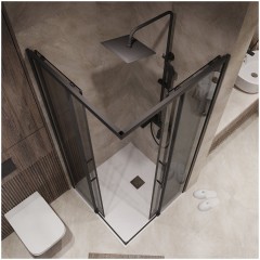 Душевое ограждение Niagara Nova NG-2828-34BLACK
