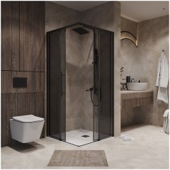 Душевое ограждение Niagara Nova NG-2829-34BLACK