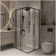 Душевое ограждение Niagara Nova NG-6822-34BLACK