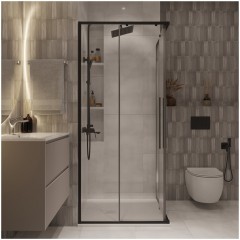Душевое ограждение Niagara Nova NG-6824-34BLACK