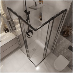 Душевое ограждение Niagara Nova NG-6824-34BLACK