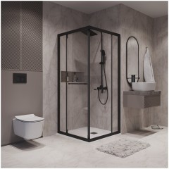 Душевое ограждение Niagara Nova NG-6833-34BLACK