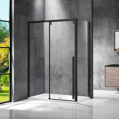 Душевое ограждение Vincea Lugano VSR-1L8015CLB-1