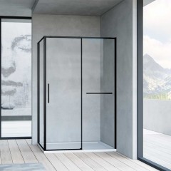 Душевое ограждение Vincea Slim Soft VSR-1SS1010CLB