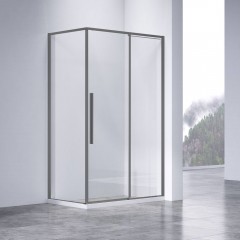 Душевое ограждение Vincea Slim-N VSR-4SN9011CLGM
