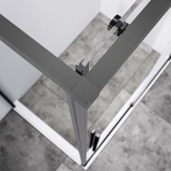 Душевое ограждение Vincea Slim-N VSR-4SN9013CLGM