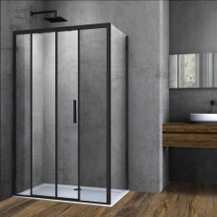 Душевое ограждение Vincea Soft VSR-3SO9014CLB