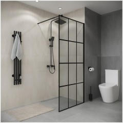 Душевое ограждение Niagara Eco NG-552-80BLACK