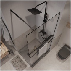 Душевое ограждение Niagara Nova NG-670-10BLACK