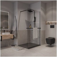 Душевое ограждение Niagara Nova NG-670-90BLACK