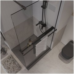 Душевое ограждение Niagara Nova NG-670-90BLACK