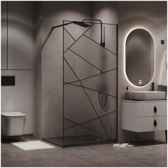 Душевое ограждение Niagara Nova NG-680-10BLACK