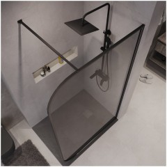 Душевое ограждение Niagara Nova NG-689-90TBLACK