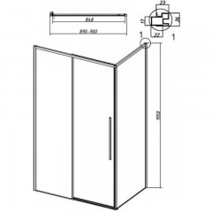 Боковая стенка Grossman Galaxy 200.K33.01.90.42.10