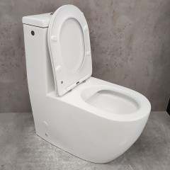 Унитаз Bloomix Mono MD5011R/UF3 Ceramic+ моноблок безободковый