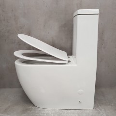 Унитаз Bloomix Mono MD5011R/UF3 Ceramic+ моноблок безободковый