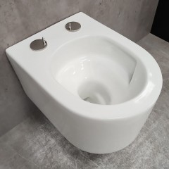 Унитаз подвесной Bloomix Ultra 3.0 MD1204T/UF3 безободковый торнадо