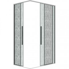 Душевое ограждение Grossman Galaxy 300.K33.01.12R80L.10.02