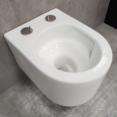 Инсталляция TECE 9400412 + унитаз Bloomix Ultra MD1204T/UF3 безободковый торнадо с сиденьем