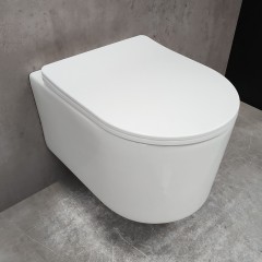 Инсталляция TECE 9400412 + унитаз Bloomix Ultra MD1204T/UF3 безободковый торнадо с сиденьем