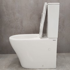 Унитаз Bloomix Barron AD3091RSB/UF1 безободковый с функцией биде и смесителем