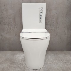 Унитаз Bloomix Barron AD3091RSB/UF1 безободковый с функцией биде и смесителем